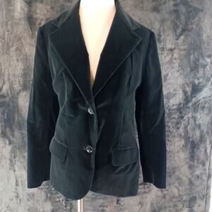 F.A.CHATTA Crushed Velevt Blazer Union Made